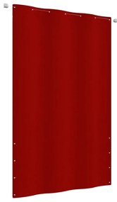 vidaXL Διαχωριστικό Βεράντας Κόκκινο 140 x 240 εκ. Ύφασμα Oxford