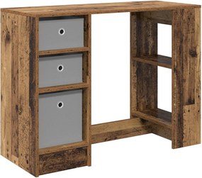 vidaXL Γραφείο Παλιό ξύλο 100 x 40 x 75 cm Επεξεργασμένο Ξύλο