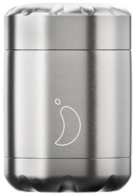 Δοχείο Φαγητού Chilly's με χωρητικότητα 300ml και διατήρηση θερμοκρασίας 4h ζεστό - Silver