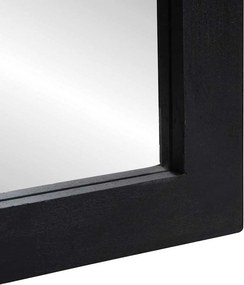 vidaXL Καθρέφτης Μπάνιου Μαύρο και Ασημί 70 x 50 x 2,5 εκ.