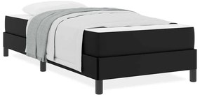 vidaXL Κρεβάτι Άλλο Μαύρο 100 x 200 cm Τεχνητό δέρμα