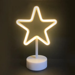 Φωτιστικό Επιτραπέζιο Aca X04001310 Λευκό (White)