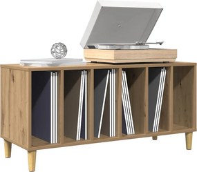 vidaXL Έπιπλο Δίσκων τεχνίτης Δρυς 100x38x48 εκ από Επεξεργασμένο Ξύλο