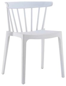 Καρέκλα West Ε372,1 Pp-Uv Λευκό Σετ 4τμχ