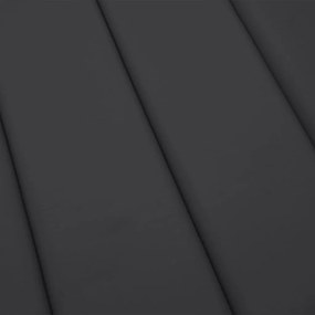 vidaXL Μαξιλάρια ξαπλώστρας Ύφασμα Oxford (100% πολυεστέρας) Μαύρο