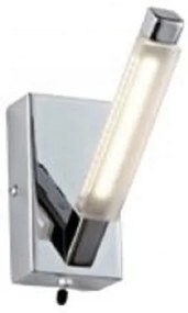 Απλίκα Φωτιστικό Τοίχου LED LW1059-1W σε χρώμιο με γυαλί Sun Light-LW1059-1W-Χρώμιο LW1059-1W