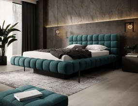 Επενδυμένο κρεβάτι Cloud-Tirkouaz-160 x 200