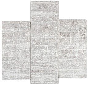 Χαλιά Κρεβατοκάμαρας (Σετ 3τμχ) Polcarpet Monaco Moma HL 436 Cream