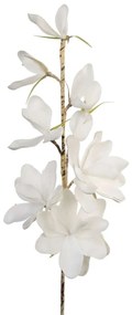 Κλαδί Με Λουλούδια Λευκά Art Et Lumiere 80εκ. 02789