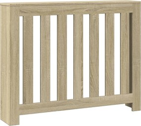vidaXL Καπάκι Καλοριφέρ Sonoma Δρυς 104 x 20 x 82 cm