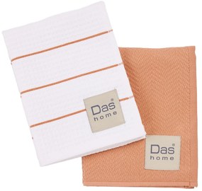 Ποτηρόπανα (Σετ 2τμχ) Das Home Kitchen 0831