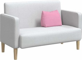vidaXL Μαξιλάρι Πλάτης Ροζ 45 x 20 x 35 εκ. ύφασμα
