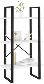 vidaXL Ράφι Αποθήκευσης Λευκό 60 x 30 x 105 εκ από Επεξ. Ξύλο