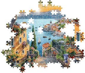 Clementoni Παζλ High Quality Collection Ο Δρόμος προς το Λιμάνι 1500 τμχ - Compact Box