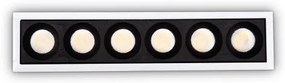 Χωνευτό Γραμμικό Φωτιστικό LED 10W Λευκό 4000Κ Slim Lika 341675 Ideal Lux 341675