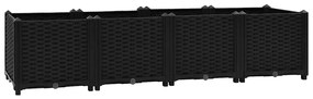 vidaXL Ζαρντινιέρα 160 x 40 x 38 εκ. από Πολυπροπυλένιο