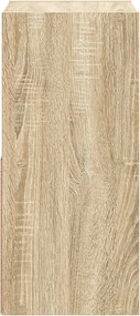 vidaXL Κομοδίνο 2 τμχ. Δρύς Sonoma 30,5 x 27 x 59,5 εκ
