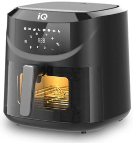 Iq Af-004 Φριτέζα Αέρος Με Αποσπώμενο Κάδο Xl 8lt Black