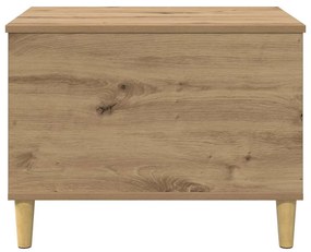 vidaXL Κομοδίνο artisan δρυς 60 x 44.5 x 45 εκ Επεξεργασμένο ξύλο