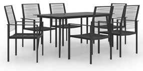 vidaXL Σετ Τραπεζαρίας Κήπου 7 Τεμαχίων