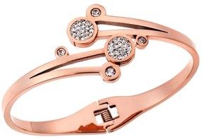 Βραχιόλι Senza Steel Rose Gold Plated