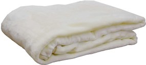 Κουβέρτα Βελουτέ King Size 240x260 1 Ivory Anna Riska