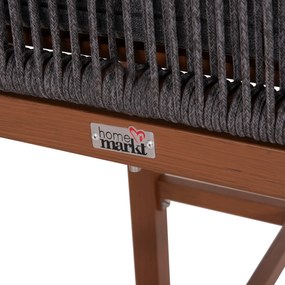 ΣΚΑΜΠΟ ΜΠΑΡ ΜΕΣ.ΥΨΟΥΣ HOWARD HM5791.22 ΚΑΦΕ ΑΛΟΥΜΙΝΙΟ--ΣΚΟΥΡΟ ΓΚΡΙ ΣΧΟΙΝΙ 47,5x55x94,5Υεκ - 0612731 - HM5791.22