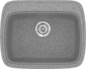 Sanitec Classic 313 (58×50) - Γρανιτένιος νεροχύτης - Granite GREY