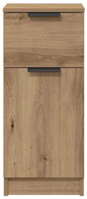 vidaXL Ντουλάπι τεχνίτης Δρυς 30 x 30 x 70 εκ. από Επεξεργασμένο Ξύλο