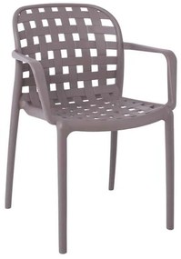 Πολυθρόνα DENON PP Mocha 58x57x82cm