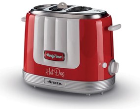 ARIETE 0206/0 Συσκευή για Hot Dog Party Time Red
