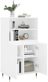 vidaXL Ντουλάπι Λευκό 60 x 36 x 110 εκ. από Επεξεργασμένο Ξύλο