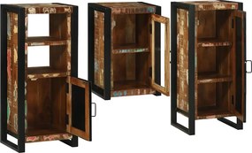 vidaXL Σετ Επίπλων Μπάνιου 3 τμχ. Πολύχρωμο 40 x 35 x 90 εκ.