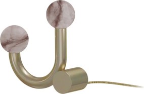 Επιτραπέζιο Φωτιστικό Rigoberta Table 2XG9 Μπρονζέ με Αλάβαστρο