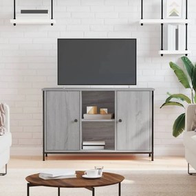 vidaXL Έπιπλο Τηλεόρασης Γκρι Sonoma 100x35x65 εκ. από Επεξεργ. Ξύλο