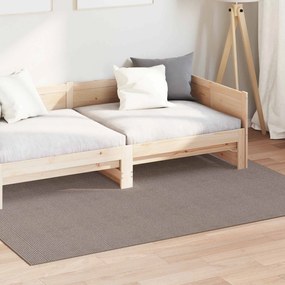 vidaXL Χαλιά χώρου Ορθογώνιος LUGO Taupe 140 x 200 cm Πολυεστέρας