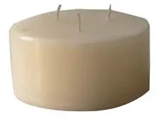 Κερί Vanilla Ivory 14x7εκ. MSA 20-77-306