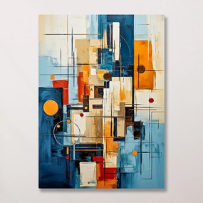 Πίνακας σε καμβά Αφηρημένo Σχέδιο KNV2513 45cm x 65cm