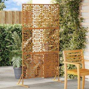 vidaXL Πανέλο Ιδιωτικότητας 100x50x180 cm από Ανοξείδωτο Σίδηρο