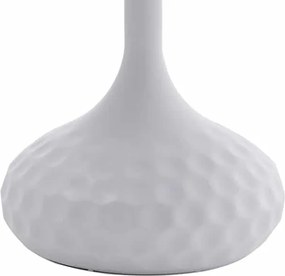 Βοηθητικό τραπέζι Fabron Inart λευκό sintered stone Φ50x52εκ