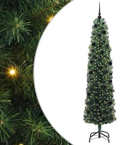vidaXL Τεχνητό Χριστουγεννιάτικο Δέντρο με 300 LED Πράσινο 240 cm