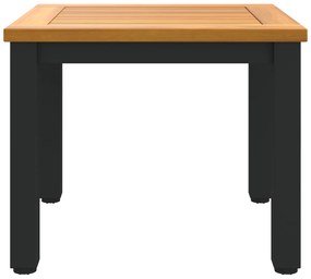 vidaXL Τραπέζι Κήπου 45x45x38 εκ Μασίφ Ξύλο Ακακίας