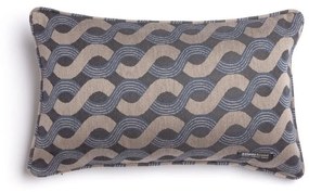 Μαξιλαροθήκη Διακοσμητική Pinovo Ραφή Γκανς Beige-Raf Aslanis Home 30X50 Cotton,Chenille