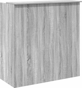 vidaXL Γραφείο υποδοχής 100x50x103,5 εκ. Επεξεργασμένο Ξύλο