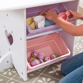 KidKraft Σετ Τραπέζι και 2 Καρέκλες Σχέδιο Καρδιάς