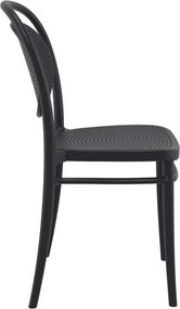 ΚΑΡΕΚΛΑ ΜΑΡΣΕΛ BLACK ΚΑΡΕΚΛΑ ΠΟΛ/ΝΙΟΥ (Σ4) 45Χ52Χ85εκ.