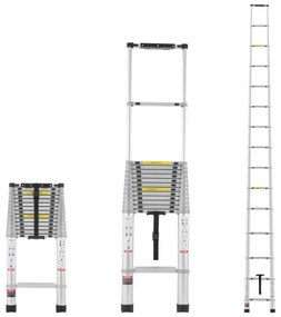 VEVOR Telescoping Extension Ladder 20.3FT Multi-button Retraction 419 LBS