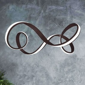 Φωτιστικό Οροφής Ivan/C 2192 Φ76x60/120cm 45W Black Sikrea Aluminum,Acrylic