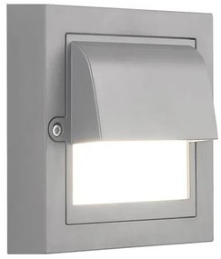 Απλίκα LED Εξωτερικού Χώρου Eurolamp Senario 145-52126 Grey 3CCT