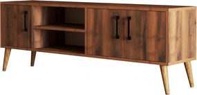 Έπιπλο Τηλεόρασης Καρυδί DOZU 150x34x52